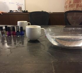 Marbleized Mug With Nail Polish Hometalk