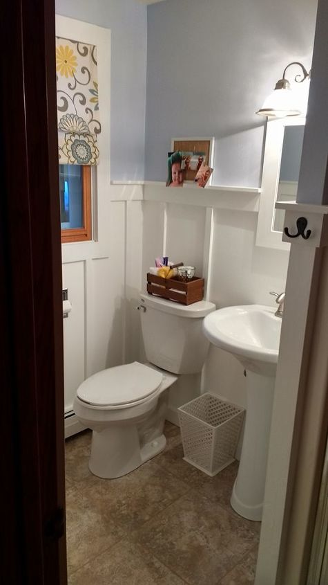 board and batten bathroom