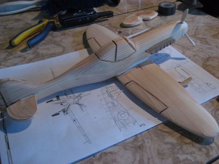 a plane i made for makers care