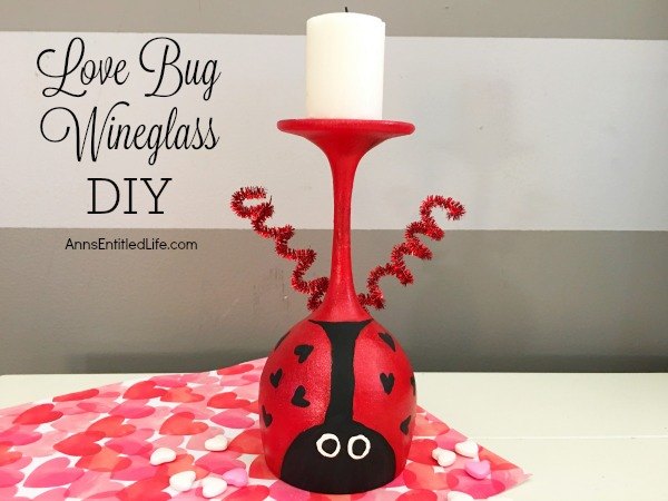 love bug wineglass diy, pest control
