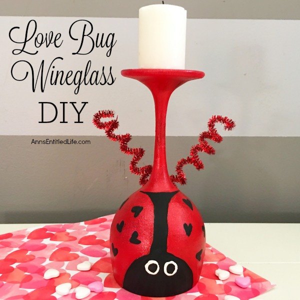 love bug wineglass diy, pest control