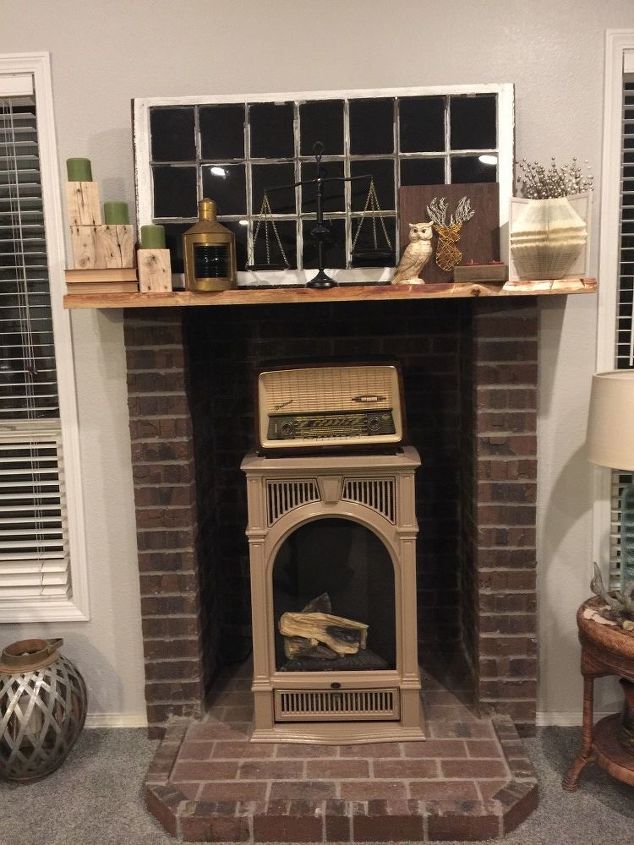 ugly fireplace makeover, fireplaces mantels