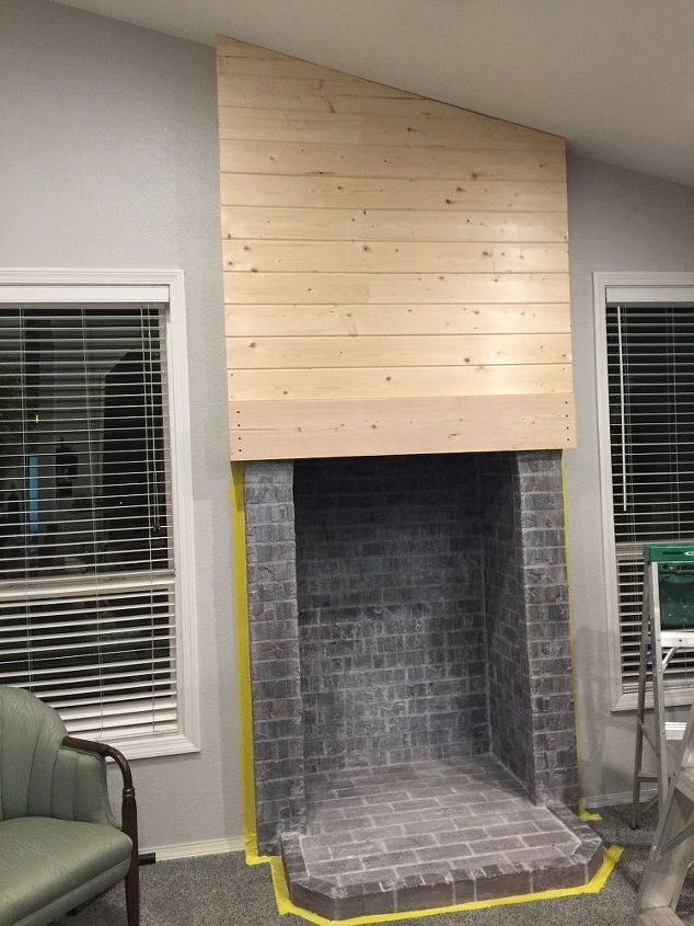 ugly fireplace makeover, fireplaces mantels