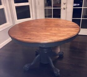 dining table makeover, painted furniture