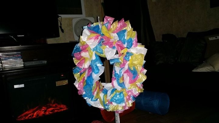 spring easter wreath, crafts, wreaths
