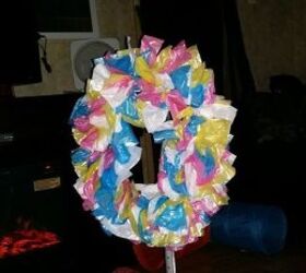 spring easter wreath, crafts, wreaths