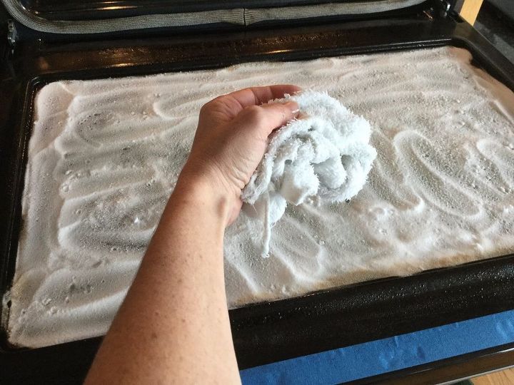 how to clean an oven window