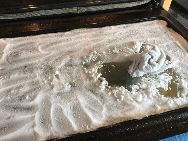 how to clean an oven window