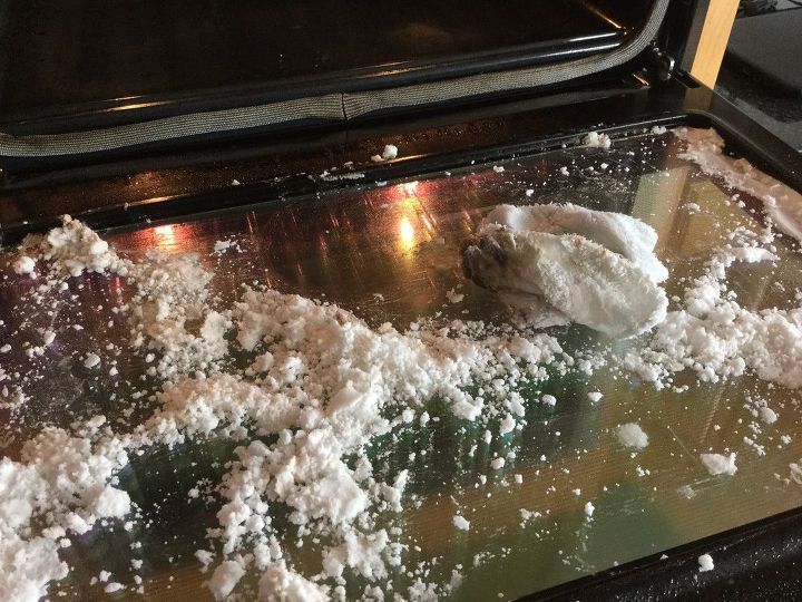 how to clean an oven window