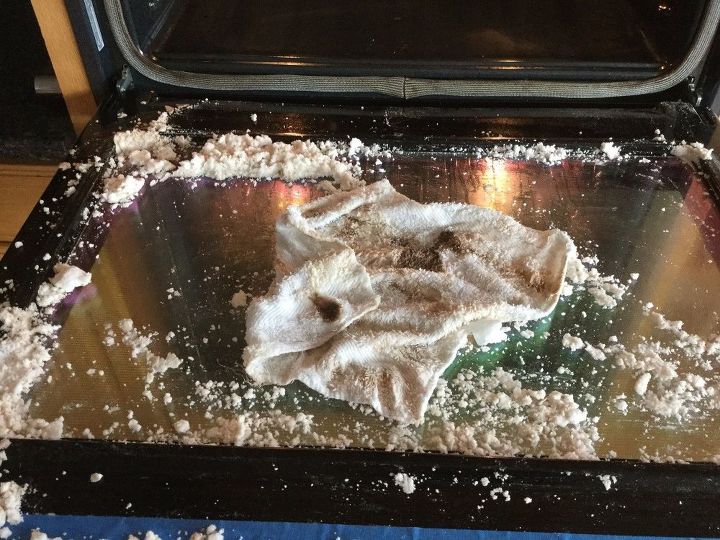 how to clean an oven window