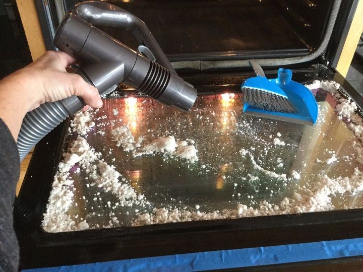 how to clean an oven window