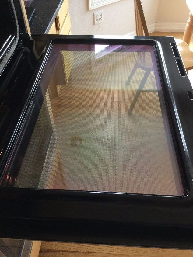 how to clean an oven window