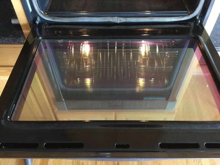 how to clean an oven window