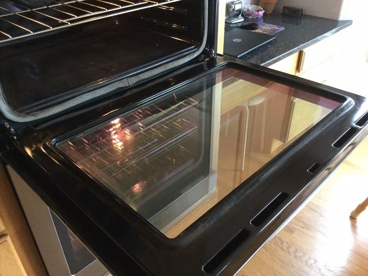 how to clean an oven window