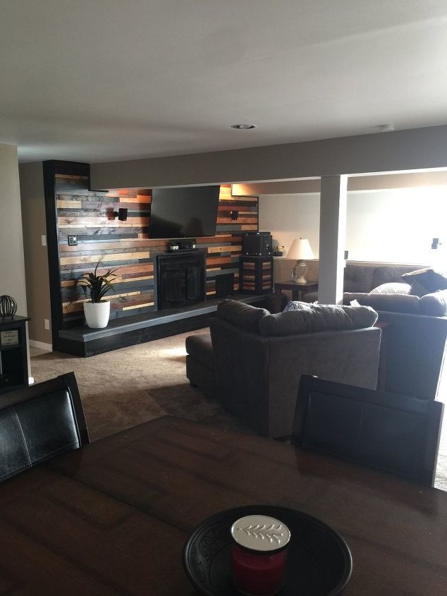 fireplace makeover