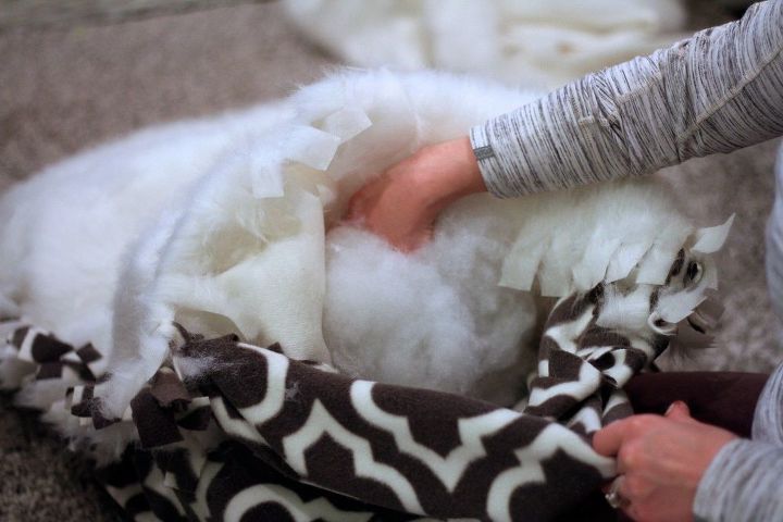 cama para perros de imitacin de piel sin coser