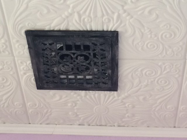 faux antique iron vents covers