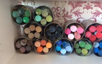 Acrylic Paint Storage - Easy to See Colour!