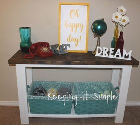 DIY Sofa Table for Only $30