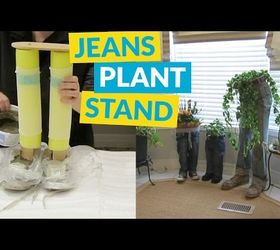 Blue Jean Plant Stand