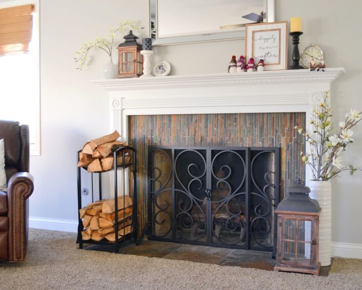 fireplace refresh, fireplaces mantels