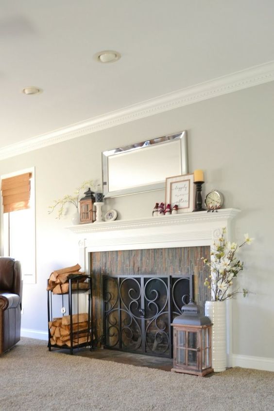 fireplace refresh, fireplaces mantels