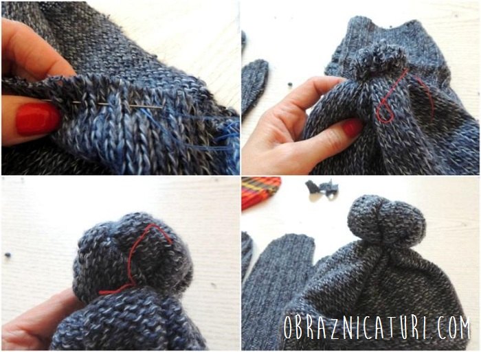 update on sweater upcycling cap socks and mittens