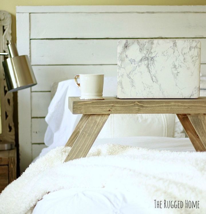 Diy Bed Desk Hometalk Diy Bed Desk Painted Furniture