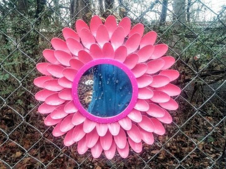 q spoon mirror, home decor
