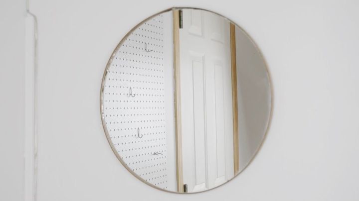 diy circle mirror, home decor