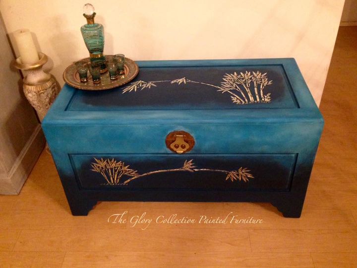 Painted Camphor Chest Hometalk