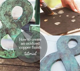 Cómo crear un acabado de cobre oxidado de imitación