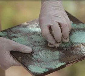 how to create a faux oxidized copper finish, how to
