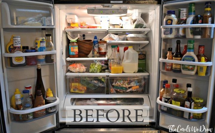 how to clean your fridge the easy way, appliances, cleaning tips, how to