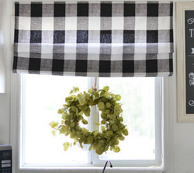 sew a diy roman shade, home decor, reupholster, window treatments, windows