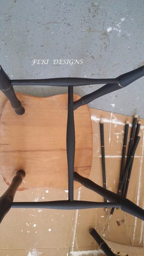 how to make redesign an old dining chair, how to