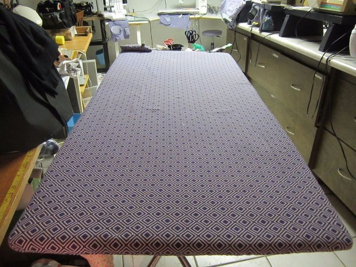 turn your ironing board into a handy and adjustable table, painted furniture