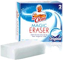 q where do you use your magic eraser