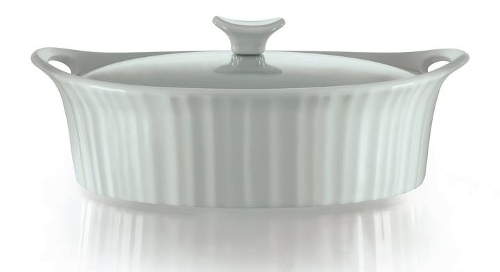 tip scratches on white dishes or corning ware