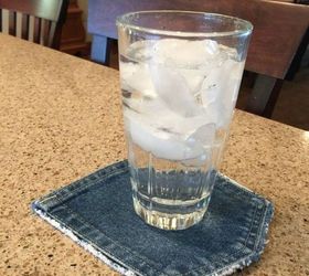 s 19 gorgeous reasons to dig your old jeans out of the closet, crafts, repurposing upcycling, Cut a pair of jeans into a cute coaster