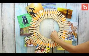 DIY Clothespin Picture Holder