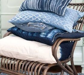 how to use denim in home dcor