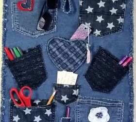 how to use denim in home dcor