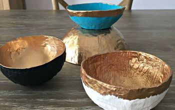 DIY Paper Mache Bowls