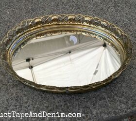 Cómo pintar un espejo de tocador vintage de una tienda de segunda mano