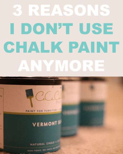 por qu ya no uso chalk paint