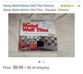 Cheap Way To Cover Ur Ugly Kitchen Backsplash Tile Hometalk   Cheap Way To Cover Ur Ugly Kitchen Backsplash Tile 