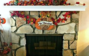 Mantel Makeover - An Easy DIY Project