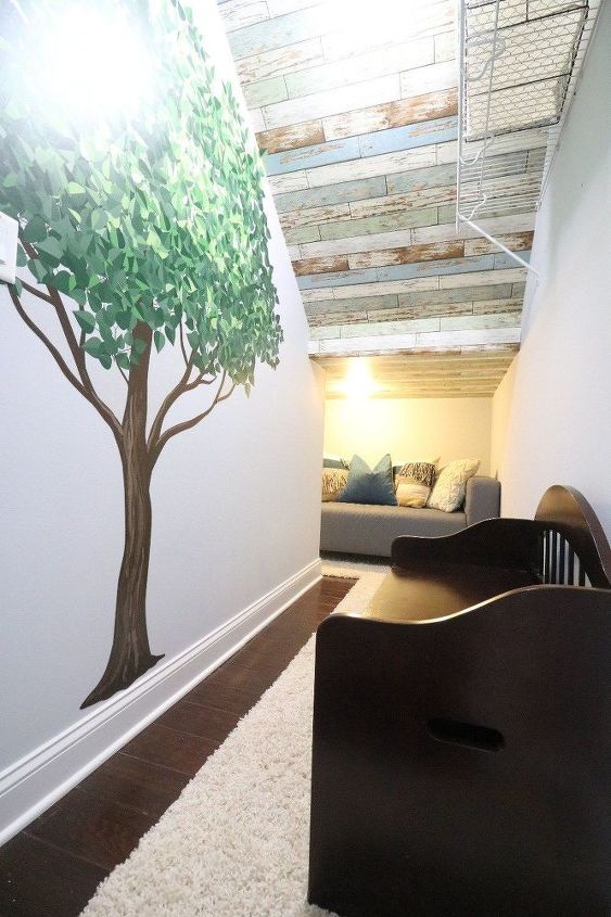 closet turned into treehouse playroom, closet, entertainment rec rooms, outdoor living