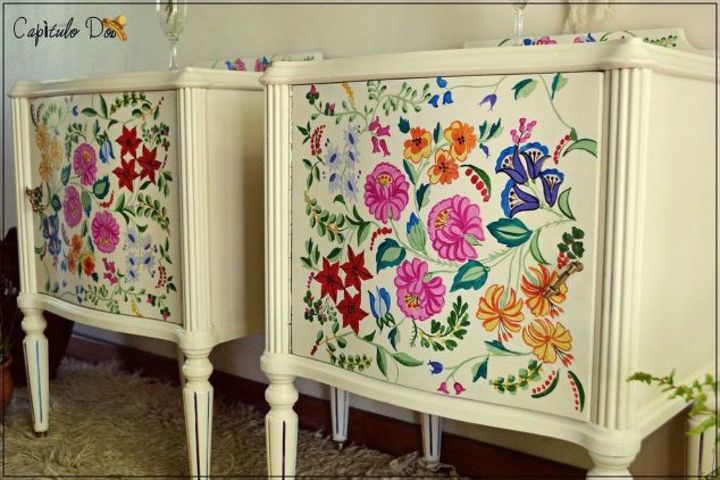 s 13 stylish ideas you ll want to steal for your boring bedroom, bedroom ideas, Add a pattern to your bedroom furniture